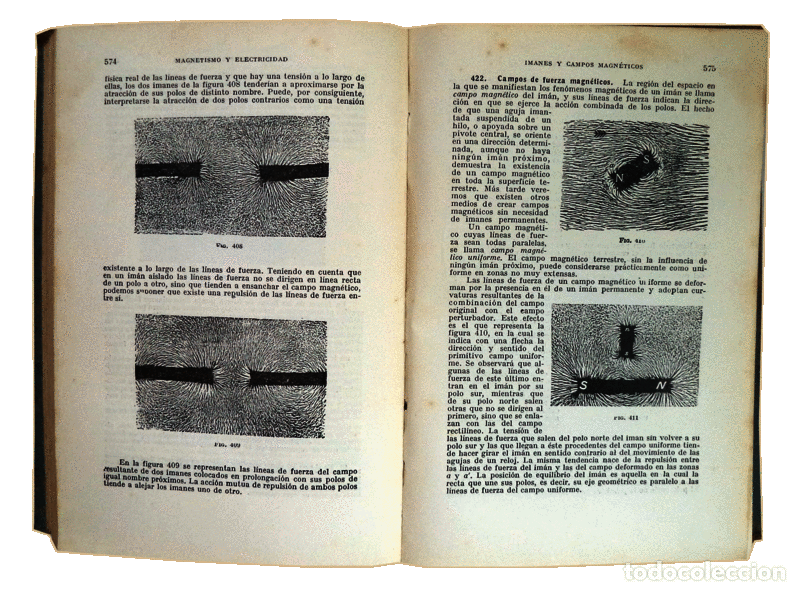Libros antiguos: WATSON. (W.) - CURSO DE F&Iacute;SICA. - Foto 3