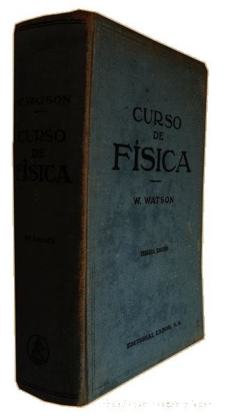 Libros antiguos: WATSON. (W.) - CURSO DE F&Iacute;SICA. - Foto 4