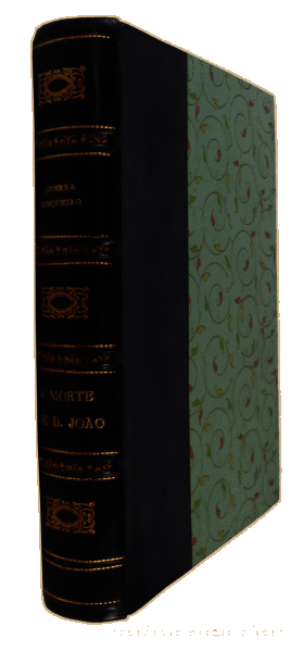 Libros antiguos: GUERRA JUNQUEIRO. (Ab&iacute;lio Manuel) - A MORTE DE D. JO&Atilde;O. - Foto 2