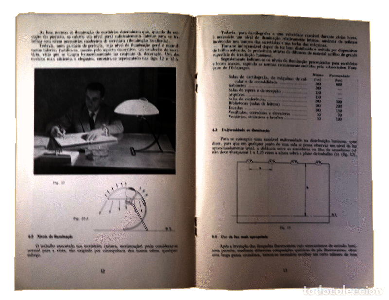 Libros antiguos: GUERRA. (A. Borges) - COMO ILUMINAR UM ESCRIT&Oacute;RIO. - Foto 2