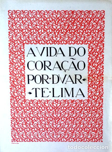 Libros antiguos: LIMA. (Duarte) - A VIDA DO CORA&Ccedil;&Atilde;O. - Foto 1