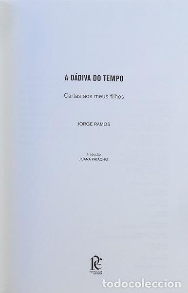 Libros antiguos: RAMOS. (Jorge) - A D&Aacute;DIVA DO TEMPO. - Foto 2