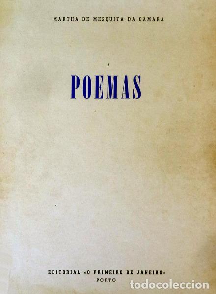 Libros antiguos: MESQUITA DA C&Acirc;MARA. (Martha) - POEMAS. - Foto 2