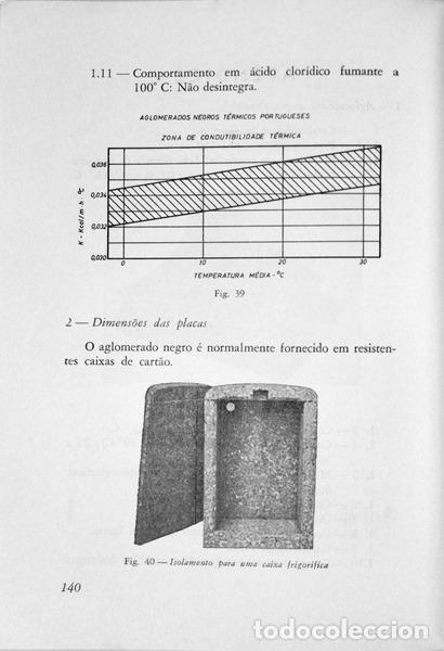Libros antiguos: ANDRADE. (Alfredo) - ISOLAMENTOS T&Eacute;RMICOS E AC&Uacute;STICOS. - Foto 3