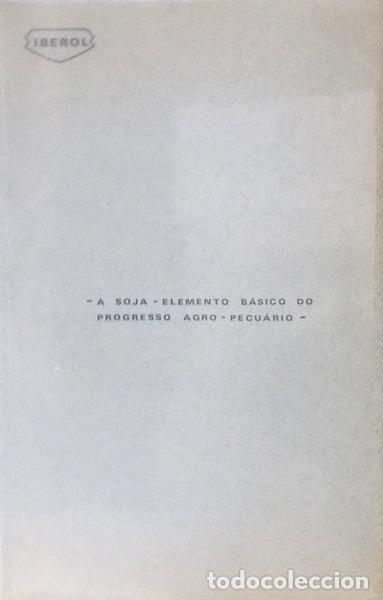 Libros antiguos: SOJA. (A) ELEMENTO B&Aacute;SICO DO PROGRESSO AGROPECU&Aacute;RIO. - Foto 1