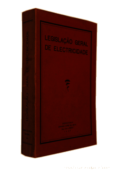 Libros antiguos: LEGISLA&Ccedil;&Atilde;O GERAL DE ELECTRICIDADE. - Foto 3