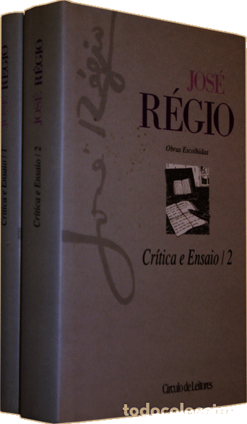 Libros antiguos: R&Eacute;GIO. (Jos&eacute;) - CR&Iacute;TICA E ENSAIO. - Foto 3