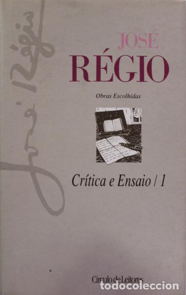 Libros antiguos: R&Eacute;GIO. (Jos&eacute;) - CR&Iacute;TICA E ENSAIO. - Foto 1