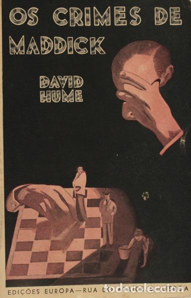 Libros antiguos: HUME. (David) - OS CRIMES DE MADDICK. - Foto 1