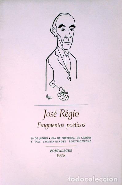 Libros antiguos: R&Eacute;GIO. (Jos&eacute;) - FRAGMENTOS PO&Eacute;TICOS. - Foto 1