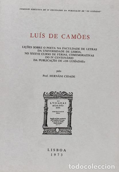 Libros antiguos: CIDADE. (Hern&acirc;ni) - LU&Iacute;S DE CAM&Otilde;ES. - Foto 1