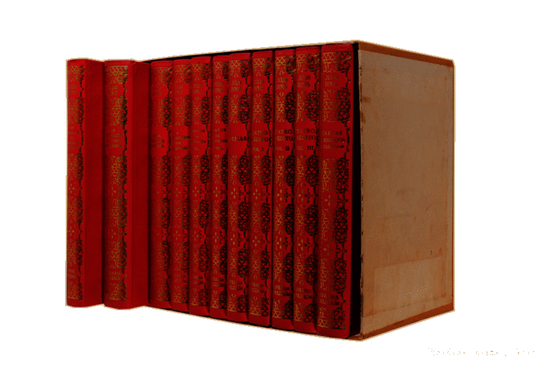 Libros antiguos: DINIS. (J&uacute;lio). - OBRAS COMPLETAS. [11 VOLS./CAIXA] - Foto 3