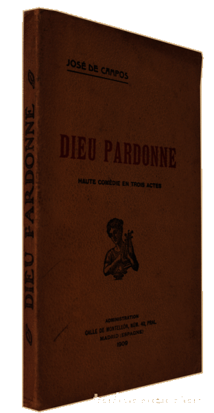 Libros antiguos: CAMPOS. (Jos&eacute; de) - DIEU PARDONNE. - Foto 4