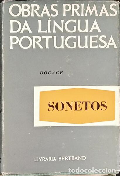 Libros antiguos: BOCAGE. (Manuel Maria Barbosa du) - SONETOS. - Foto 1