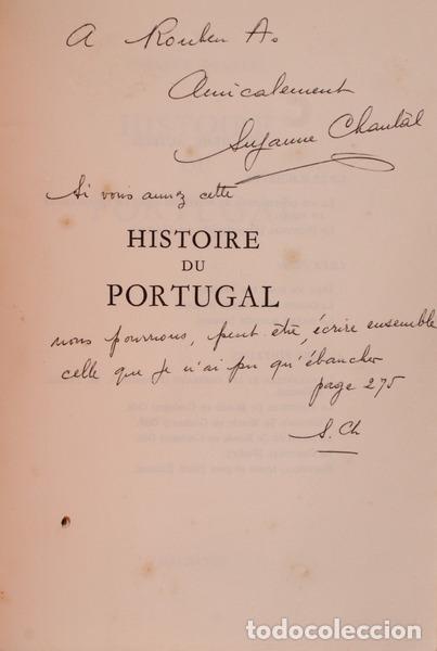 Libros antiguos: CHANTAL. (Suzanne) - HISTOIRE DU PORTUGAL. - Foto 1