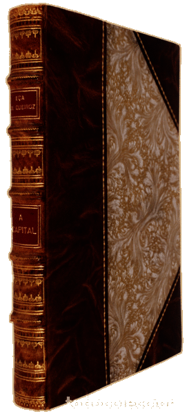 Libros antiguos: E&Ccedil;A DE QUEIROZ. (Jos&eacute; Maria de) - A CAPITAL. - Foto 2