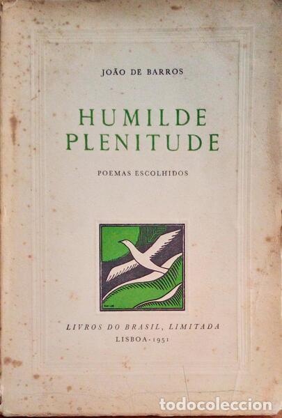 Libros antiguos: BARROS. (Jo&atilde;o de) - HUMILDE PLENITUDE. - Foto 1