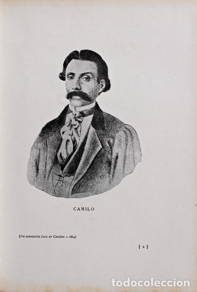 Libros antiguos: CASTELO BRANCO. (Camilo) - DISPERSOS DE CAMILO. [5 VOLS.] - Foto 2