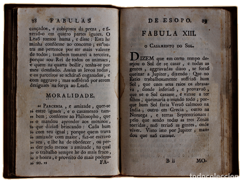 Libros antiguos: ESOPO. - FABULAS DE ESOPO, - Foto 2