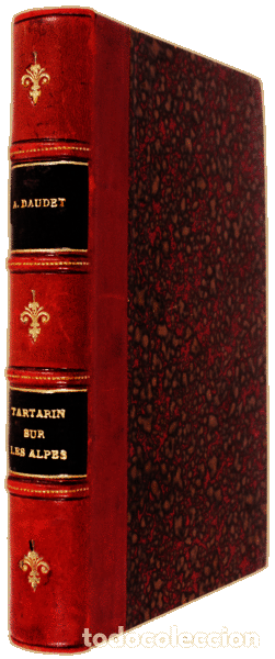 Libros antiguos: DAUDET. (Alphonse) - TARTARIN SUR LES ALPES. - Foto 2