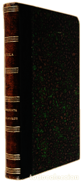 Libros antiguos: ZOLA. (&Eacute;mile) - A CONQUISTA DE PLASSANS. [2 VOLS.] - Foto 2