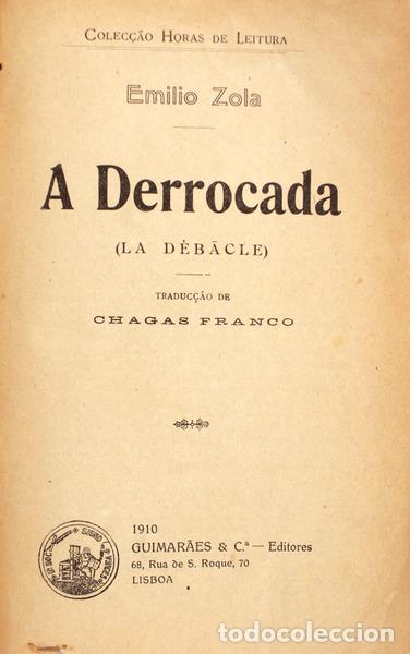 Libros antiguos: ZOLA. (&Eacute;mile) - A DERROCADA. - Foto 1