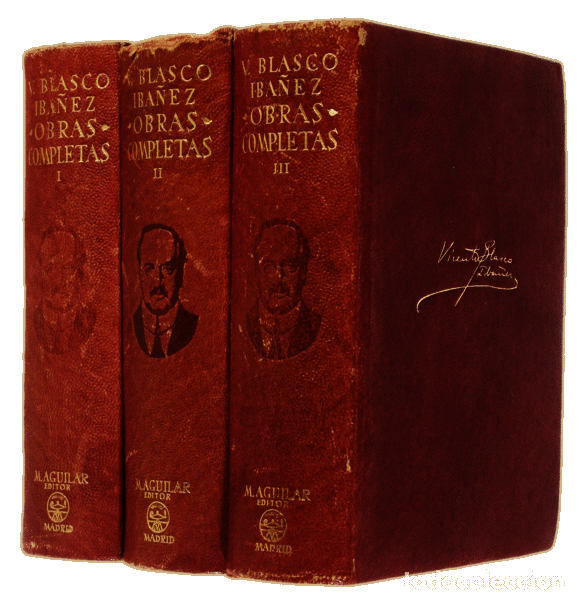 Libros antiguos: BLASCO IBA&Ntilde;EZ. (Vicente) - OBRAS COMPLETAS. - Foto 4