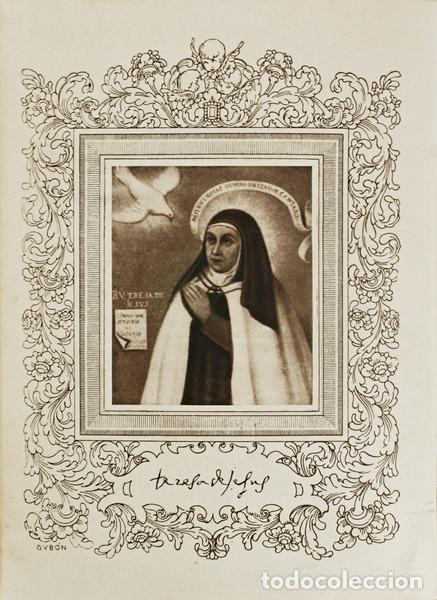 Libros antiguos: TERESA DE JES&Uacute;S. (Santa) - OBRAS COMPLETAS. - Foto 2