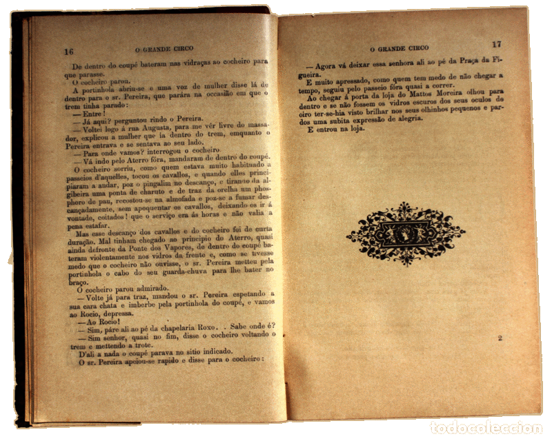 Libros antiguos: LOBATO. (Gerv&aacute;sio) - O GRANDE CIRCO. - Foto 2