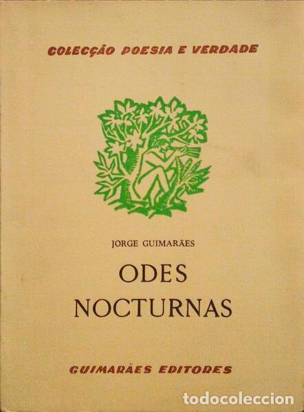 Libros antiguos: GUIMAR&Atilde;ES. (Jorge) - ODES NOCTURNAS. - Foto 1