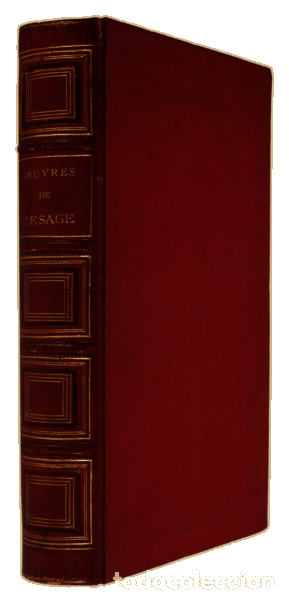 Libros antiguos: LESAGE. (Alain-Ren&eacute;) - �UVRES DE LE SAGE. - Foto 3