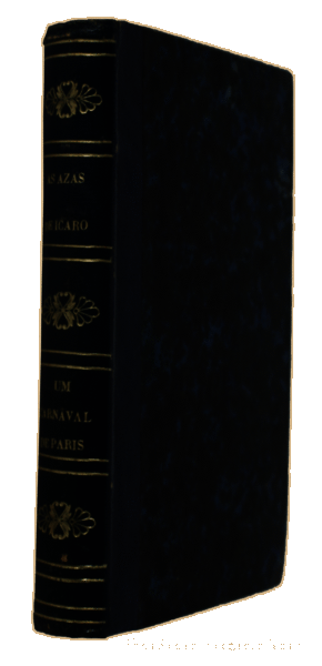 Libros antiguos: BERNARD. (Charles de) - AS AZAS DE ICARO. [DUAS OBRAS] - Foto 2