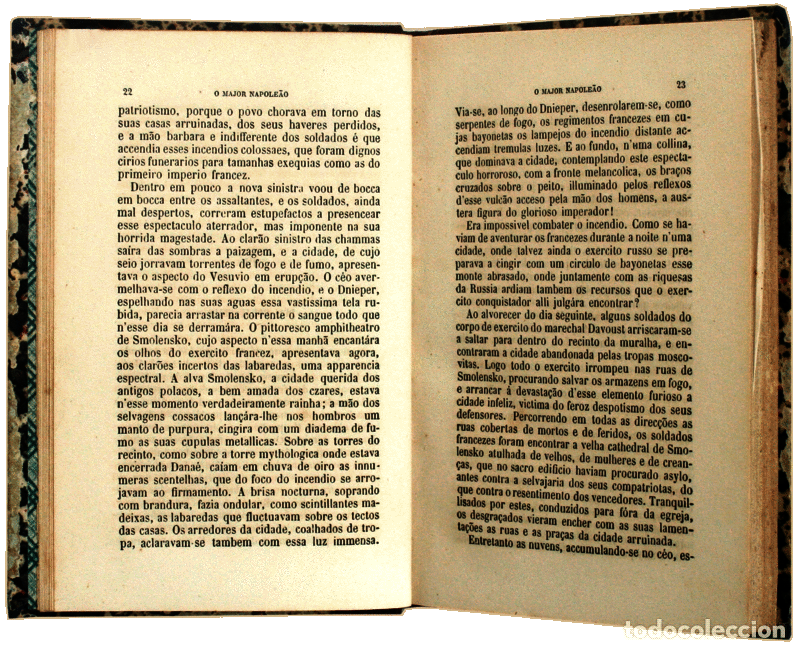 Libros antiguos: PINHEIRO CHAGAS. (M.) - O MAJOR NAPOLE&Atilde;O. - Foto 2