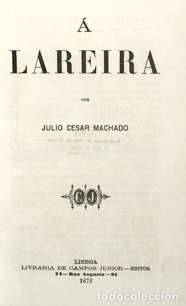 Libros antiguos: MACHADO. (J&uacute;lio C&eacute;sar) - &Agrave; LAREIRA. - Foto 1