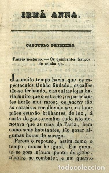 Libros antiguos: KOCK. (Paulo de) - IRM&Atilde; ANNA. - Foto 2