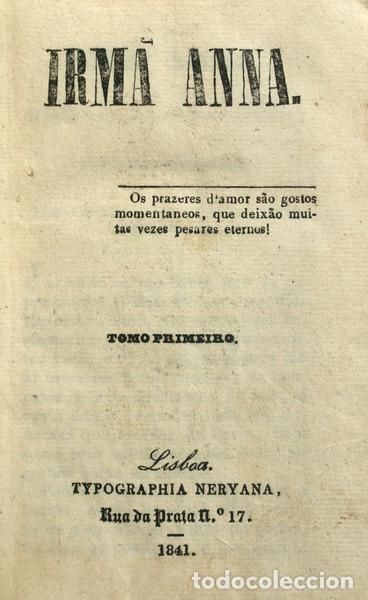 Libros antiguos: KOCK. (Paulo de) - IRM&Atilde; ANNA. - Foto 1