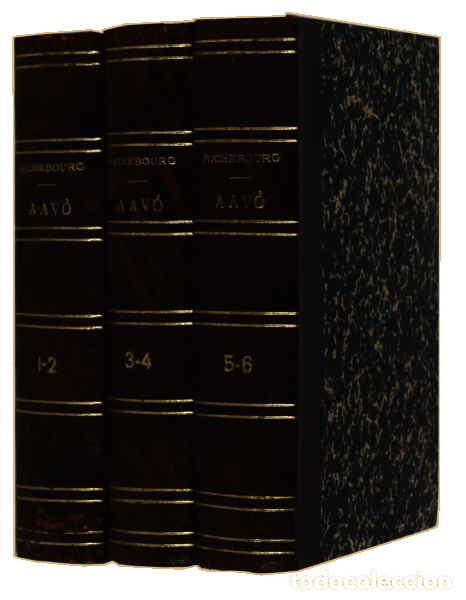 Libros antiguos: RICHEBOURG. (Emile) - A AV&Oacute;. [3 VOL.] - Foto 4