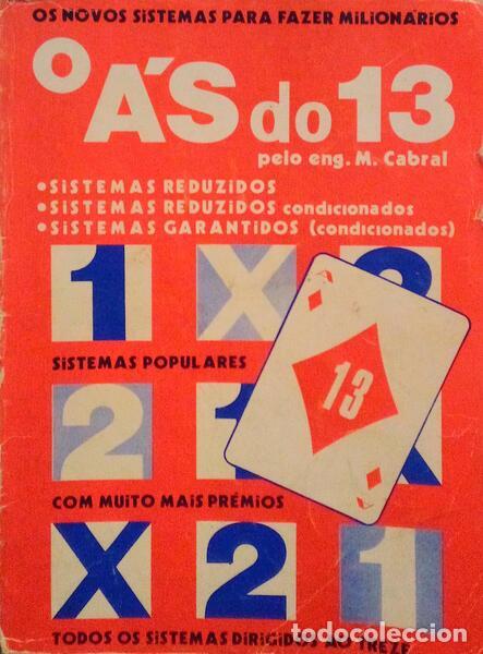 Libros antiguos: CABRAL. (M.) - O &Aacute;S DO 13. - Foto 1