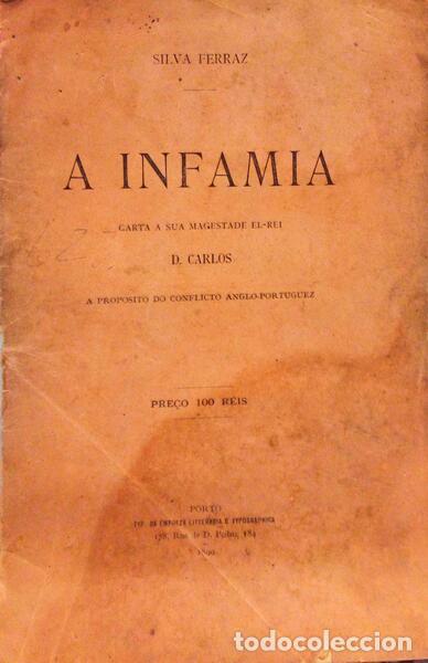 Antiquarische B&uuml;cher: SILVA FERRAZ. - A INFAMIA.