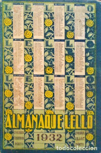 Libros antiguos: ALVARENGA. (Kol da) - ALMANAQUE LELLO 1932. - Foto 1