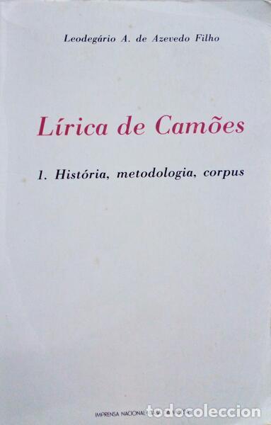 Old books: AZEVEDO FILHO. (Leodeg&aacute;rio A. de) - L&Iacute;RICA DE CAM&Otilde;ES.