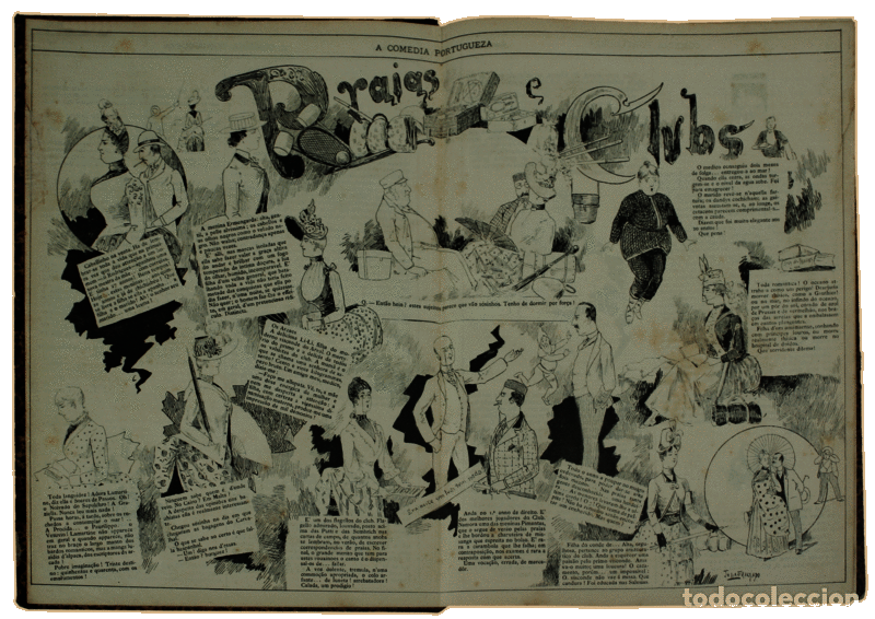 Libros antiguos: COMEDIA (A) PORTUGUEZA. - Foto 2