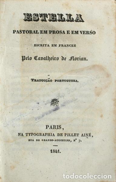 Libros antiguos: CLARIS DE FLORIAN. (Jean-Pierre) - ESTRELLA. - Foto 1