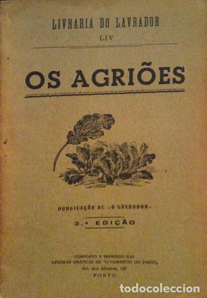 Antiquarische B&uuml;cher: AGRI&Otilde;ES. (OS)