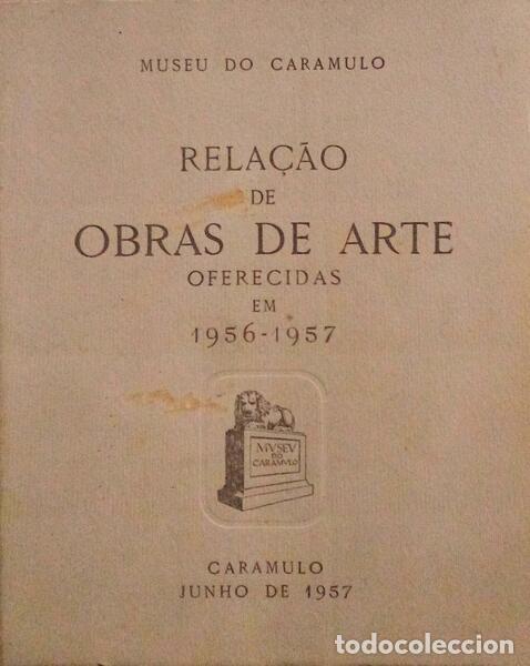 Antiquarische B&uuml;cher: RELA&Ccedil;&Atilde;O DE OBRAS DE ARTE OFERECIDAS EM 1956-1957.