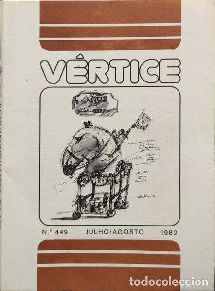 Libros antiguos: V&Eacute;RTICE, N.&ordm; 449, JULHO-AGOSTO 1982. - Foto 1