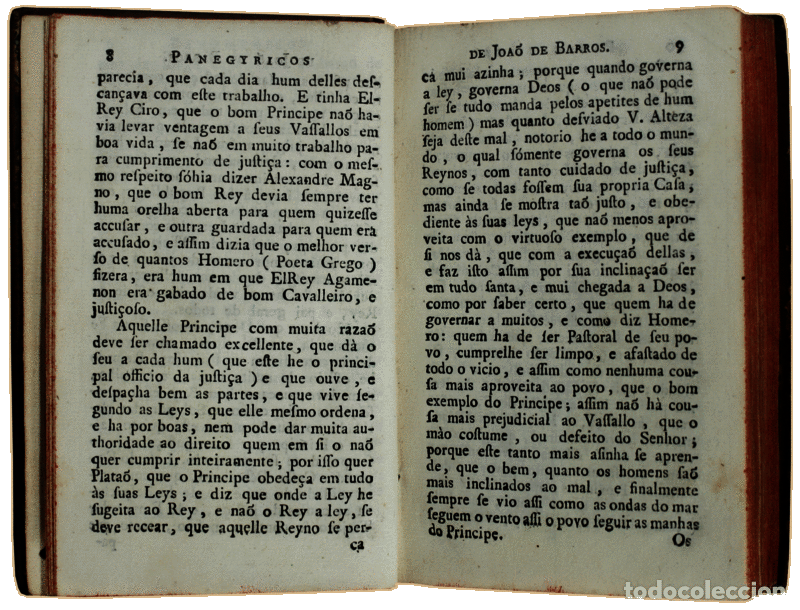 Libros antiguos: BARROS. (Jo&atilde;o de) - PANEGYRICOS - Foto 2