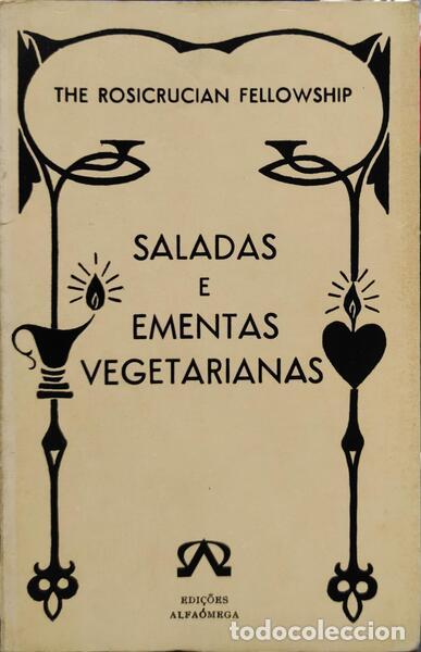 Libros antiguos: SALADAS E EMENTAS VEGETARIANAS. - Foto 1
