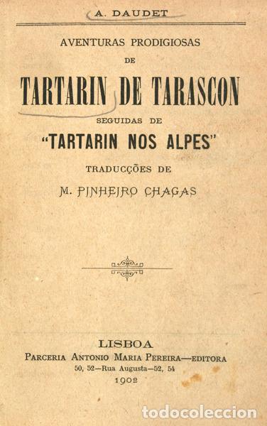 Libros antiguos: DAUDET. (Alphonse) - AVENTURAS PRODIGIOSAS DE TARTARIN DE TARASCON. - Foto 1