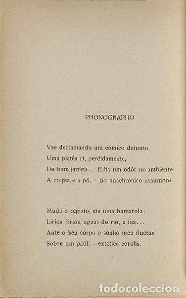 Libros antiguos: PESSANHA. (Camilo) - CLEPSYDRA. - Foto 2